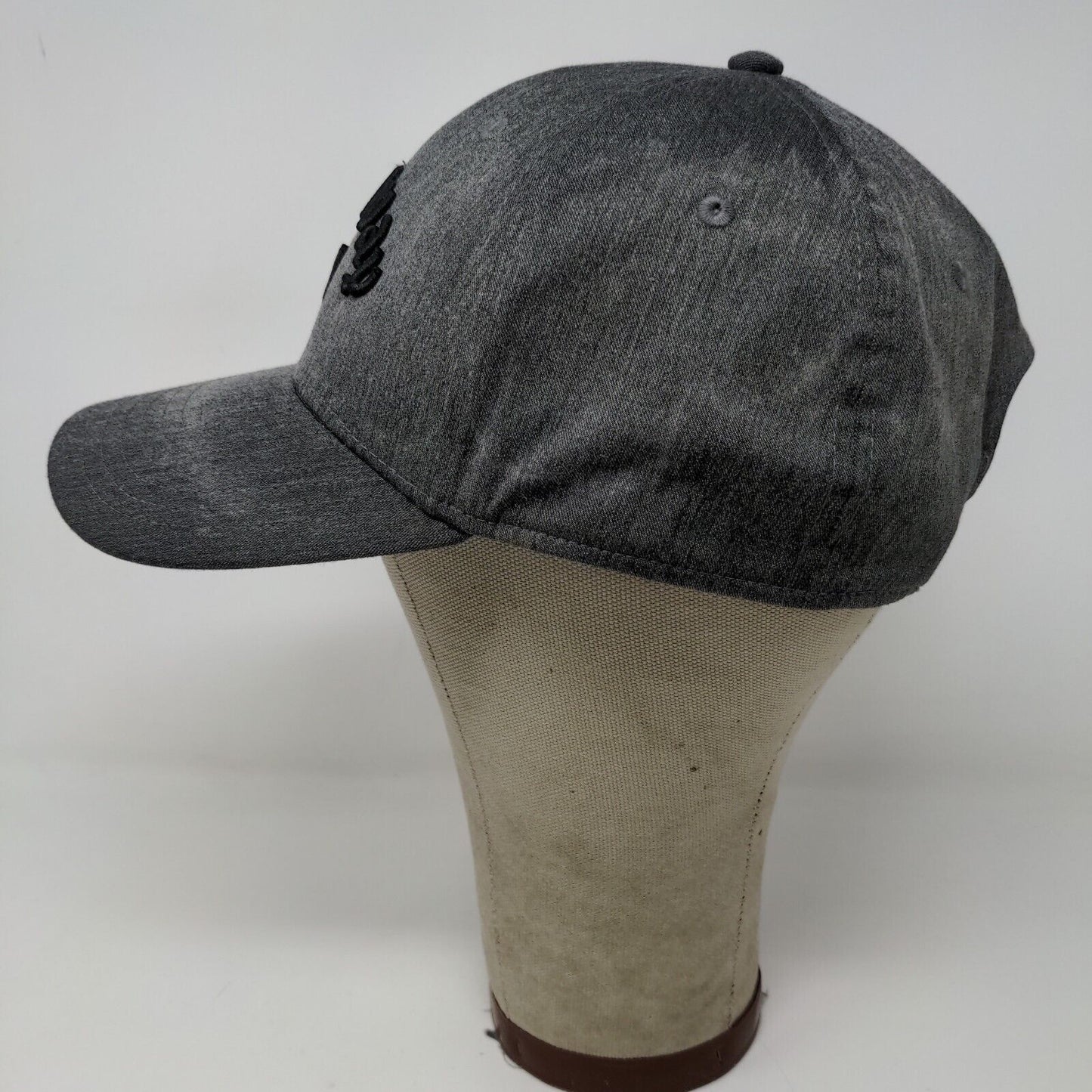 Callaway Golf Snapback Hat Gray Adjustable Polyester Spell Out Logo Embroidered