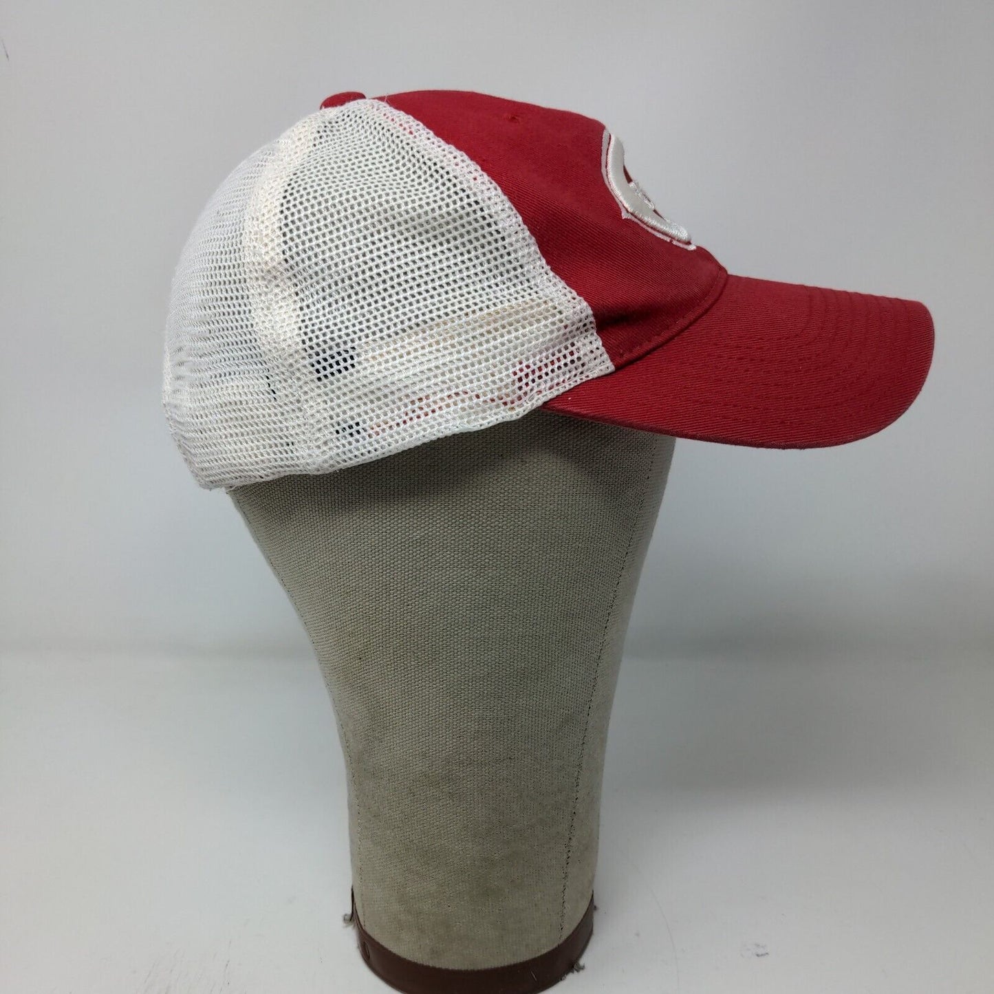 Cooperstown Collection Mens MLB Cincinnati Reds Snapback Meshback Hat Red White