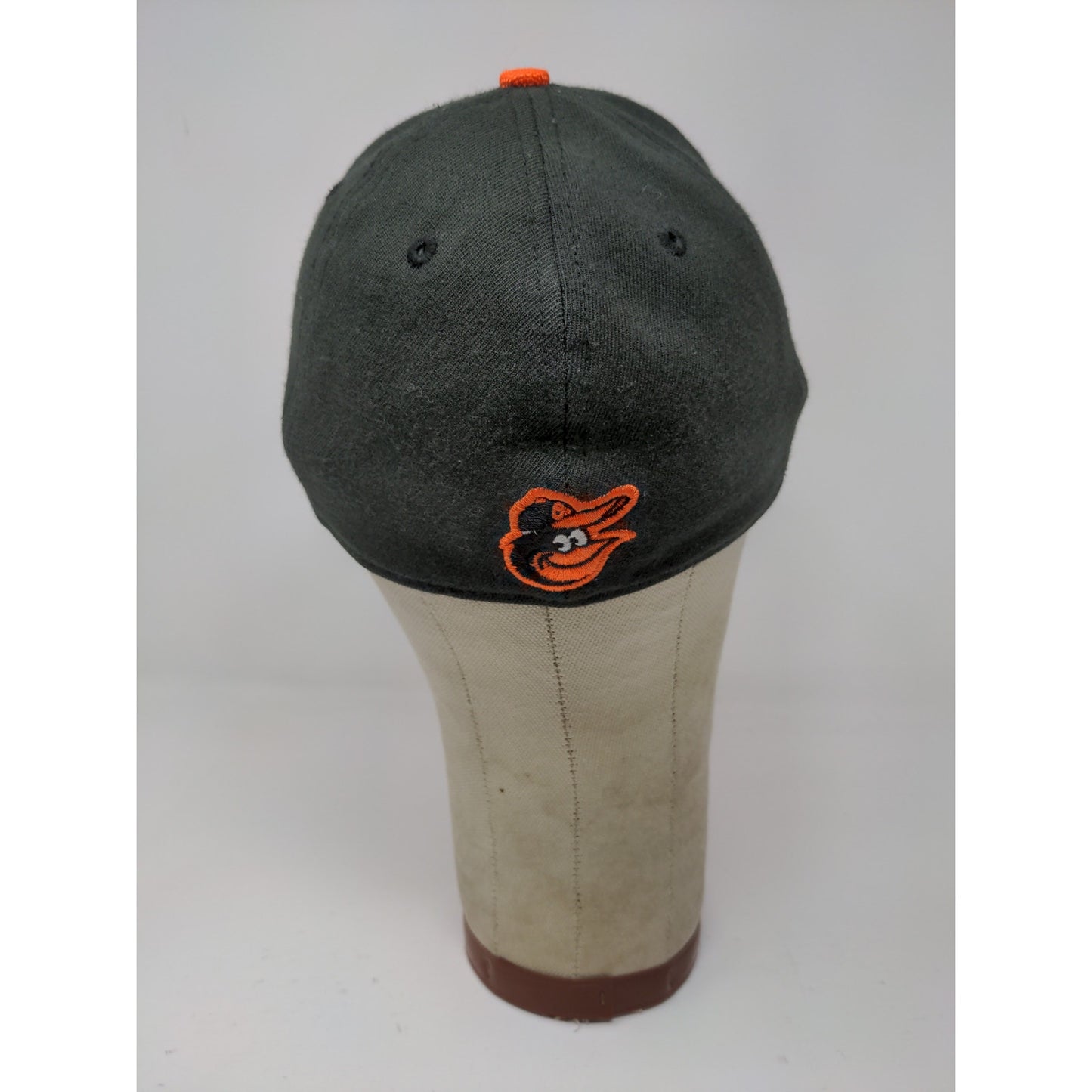 New Era 39Thirty MLB Baltimore Orioles Fitted Hat Size Small-Medium Black Orange