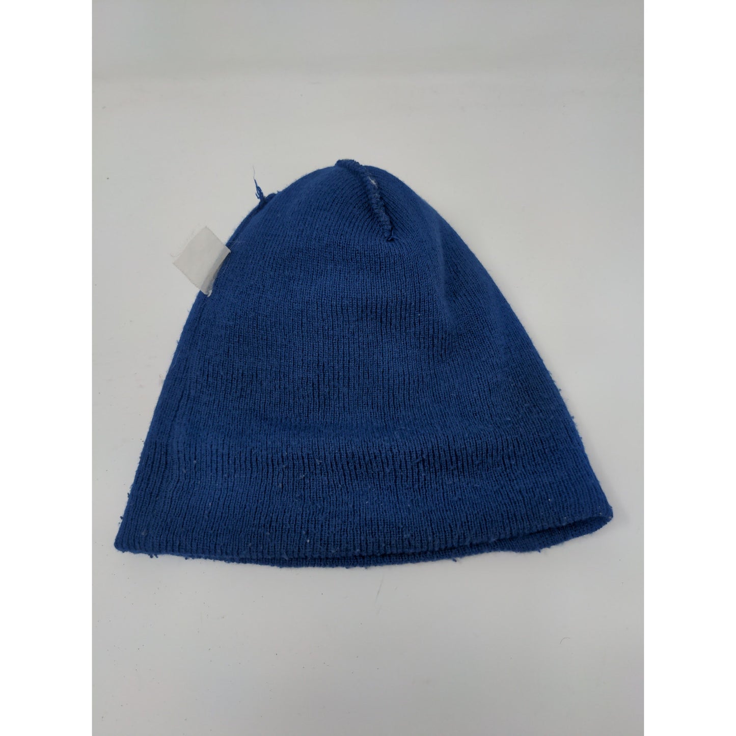 NFL Football Indianapolis Colts Beanie Hat Blue White Striped Pom Pom Patch Logo