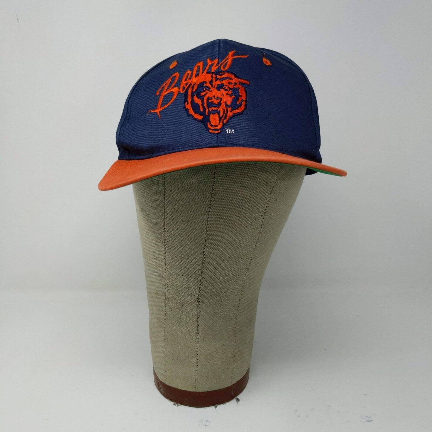 Team NFL Chicago Bears Snapback Hat Blue Orange OSFA Embroidered Logo