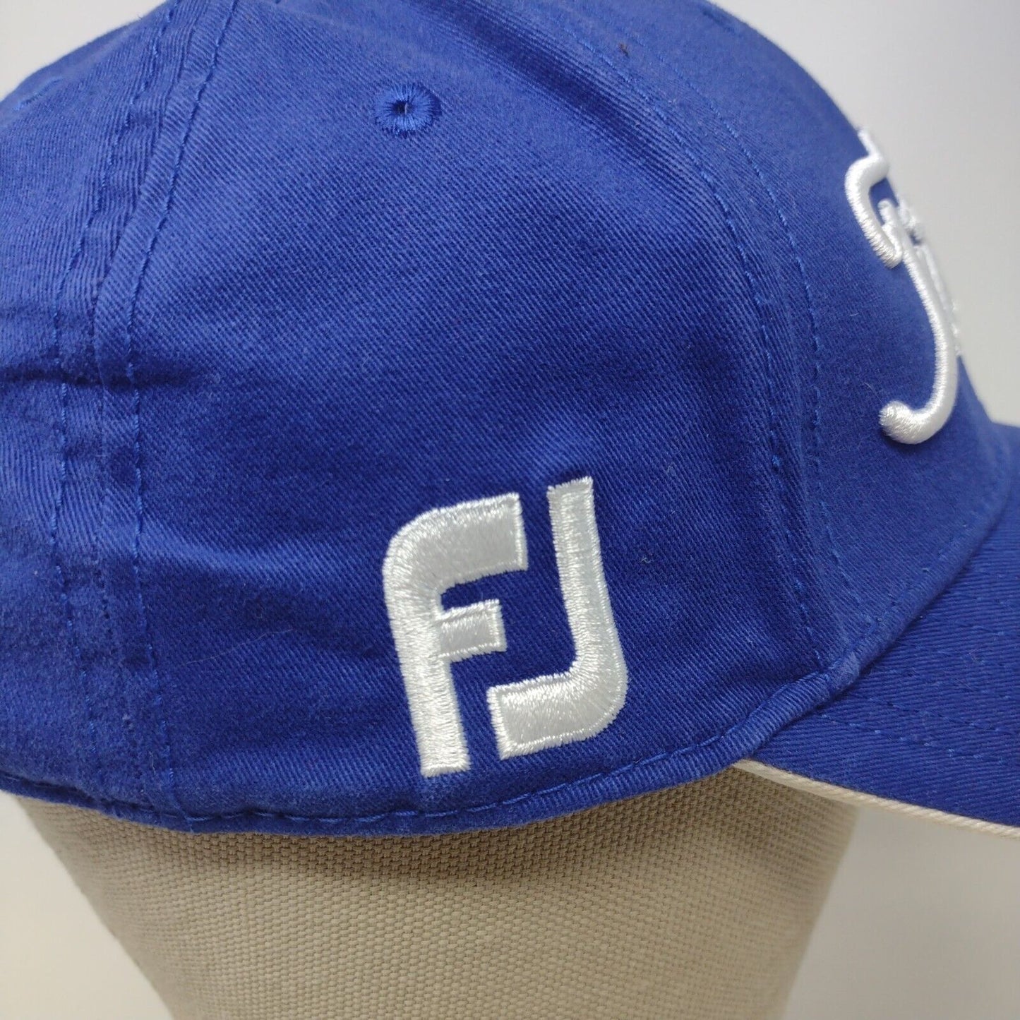 Titleist Golf Mens Pro V1 Slideback Hat Blue Adjustable Embroidered Logos