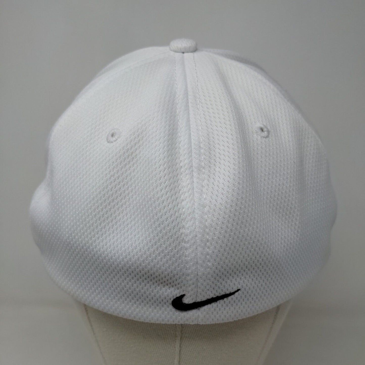 Nike Gold Men's Fitted Hat White Size L-XL Embroidered Great Lakes 1890 Logo