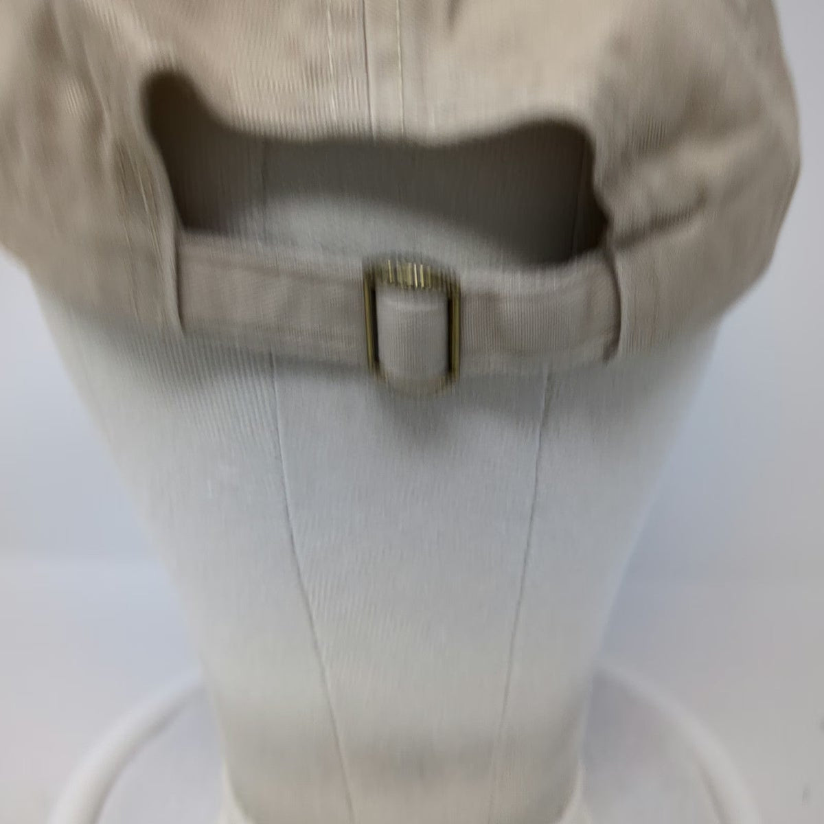 Dorfman Hat Co Baseball Cap Beige One Size USA American Flag Frayed Slideback
