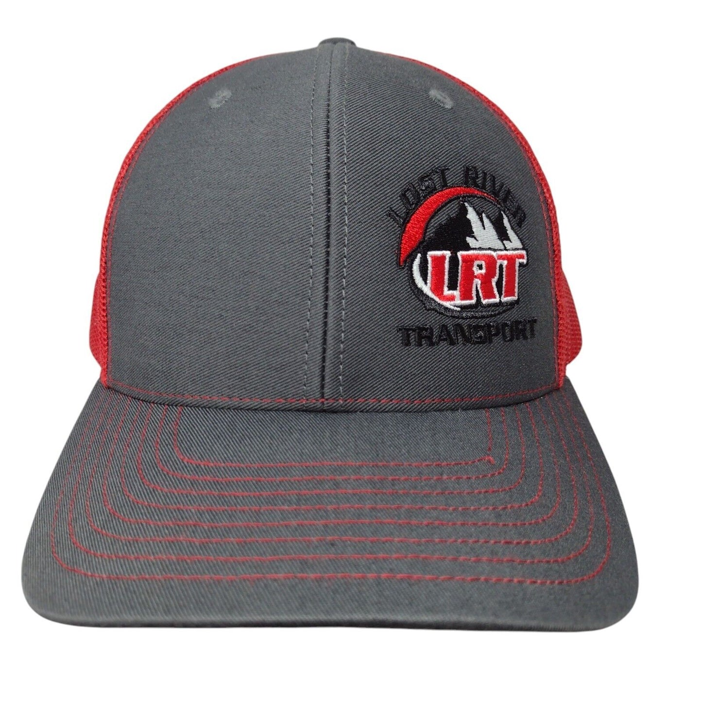 LRT Lost River Transport Snapback Trucker Hat Multi One Size Mesh Back