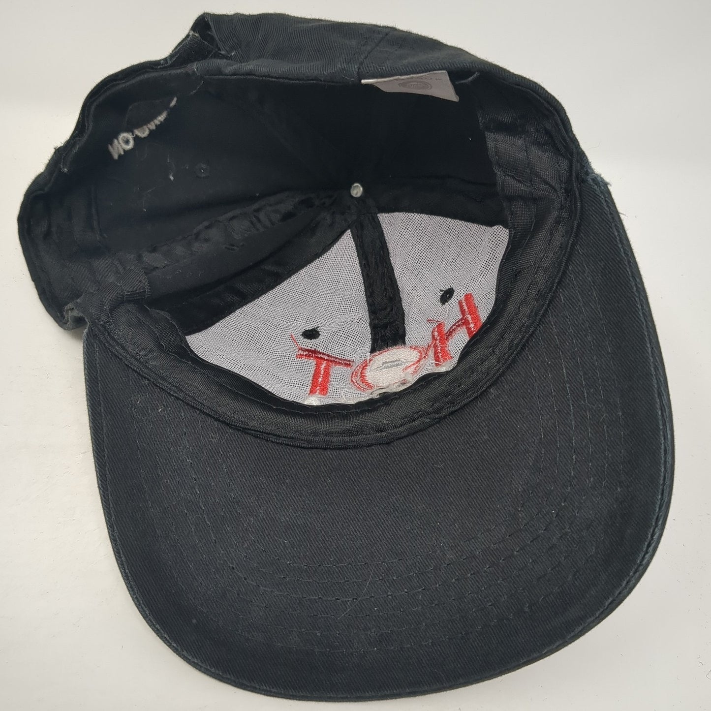 Hot Pizza Strapback Baseball Cap Black One Size Adjustable Embroidered 6 Panel