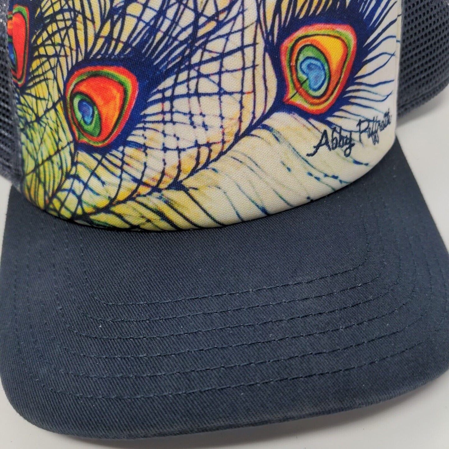 Art 4 All by Abby Paffrath Snapback Trucker Hat Multi One Size Feathers