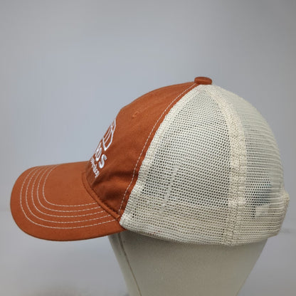 Pistil Trucker Hat Brown One Size Snapback Mesh Edwards Greenhouse Flowershop