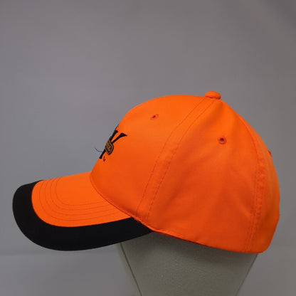 Winchester Slideback Hat Orange OSFA Adjustable Embroidered Signatures