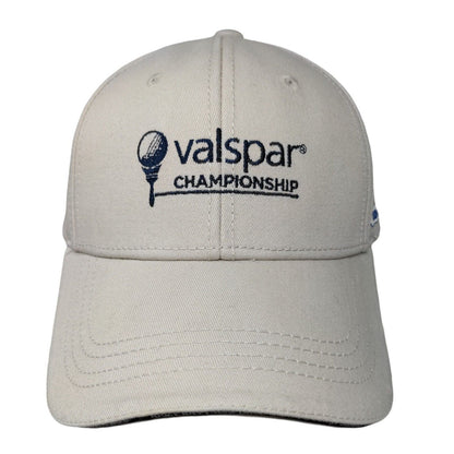 Valspar Championship Strapback Golf Hat Tan One Size US Armed Forces