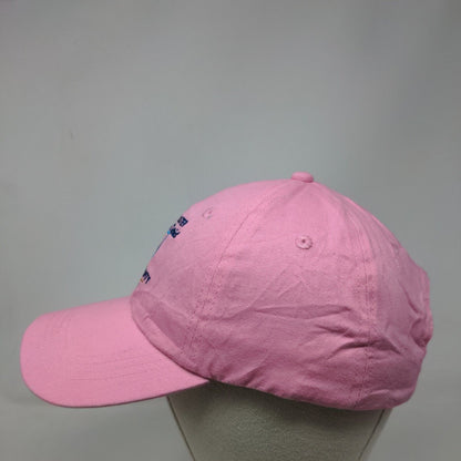Soil And Water Conservation District Strapback Hat Pink One Size Embroidered