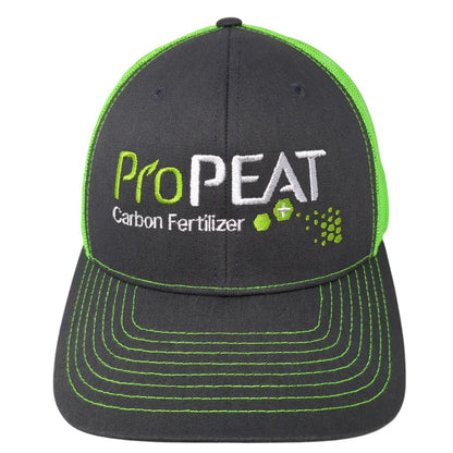 ProPeat Carbon Fertilizer Snapback Mesh Back Trucker Hat Multi One Size