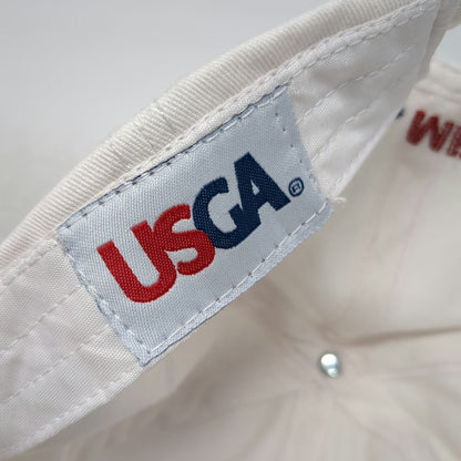 USGA Baseball Cap White One Size 2017 U.S. Open Erin Hills Clover Member Hat