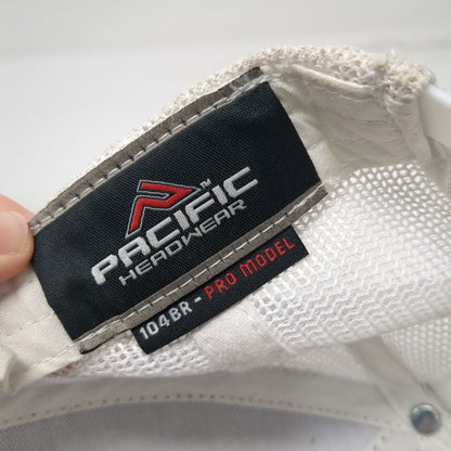 Pacific Headwear Trucker Hat Black One Size Mesh Rope Snapback Stitchx Patch