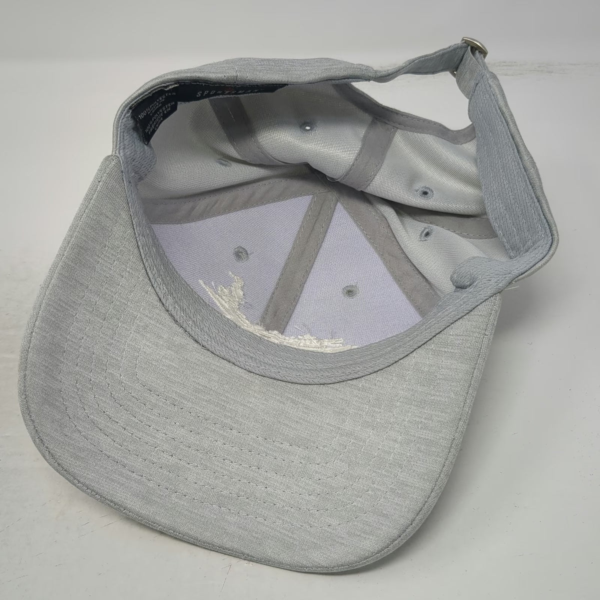 Sportsman Baseball Cap Gray One Size Simplot Games Idaho State University Hat
