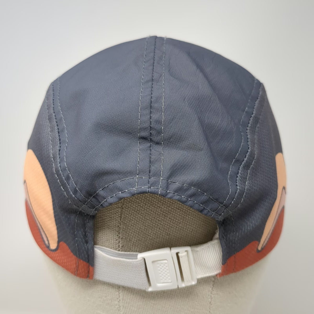Boco Gear 5 Panel Gray One Size Runners Roost Denver CO Mountain Performance Hat