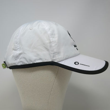 Greenlayer Baseball Cap White One Size Major League Triathlon MLT Strapback Hat