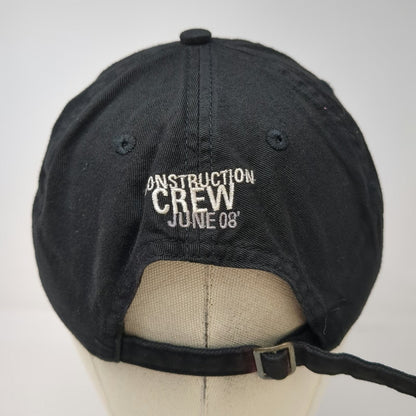 TIG Baseball Cap Black One Size Turtle Creek Casino Construction Slideback Hat
