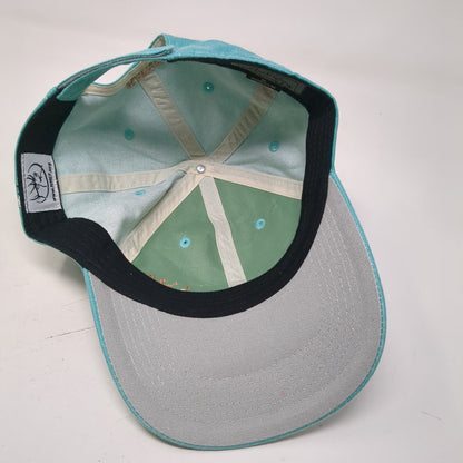 RMEF Women's Strapback Hat Green One Size Embroidered Outdoor Cap