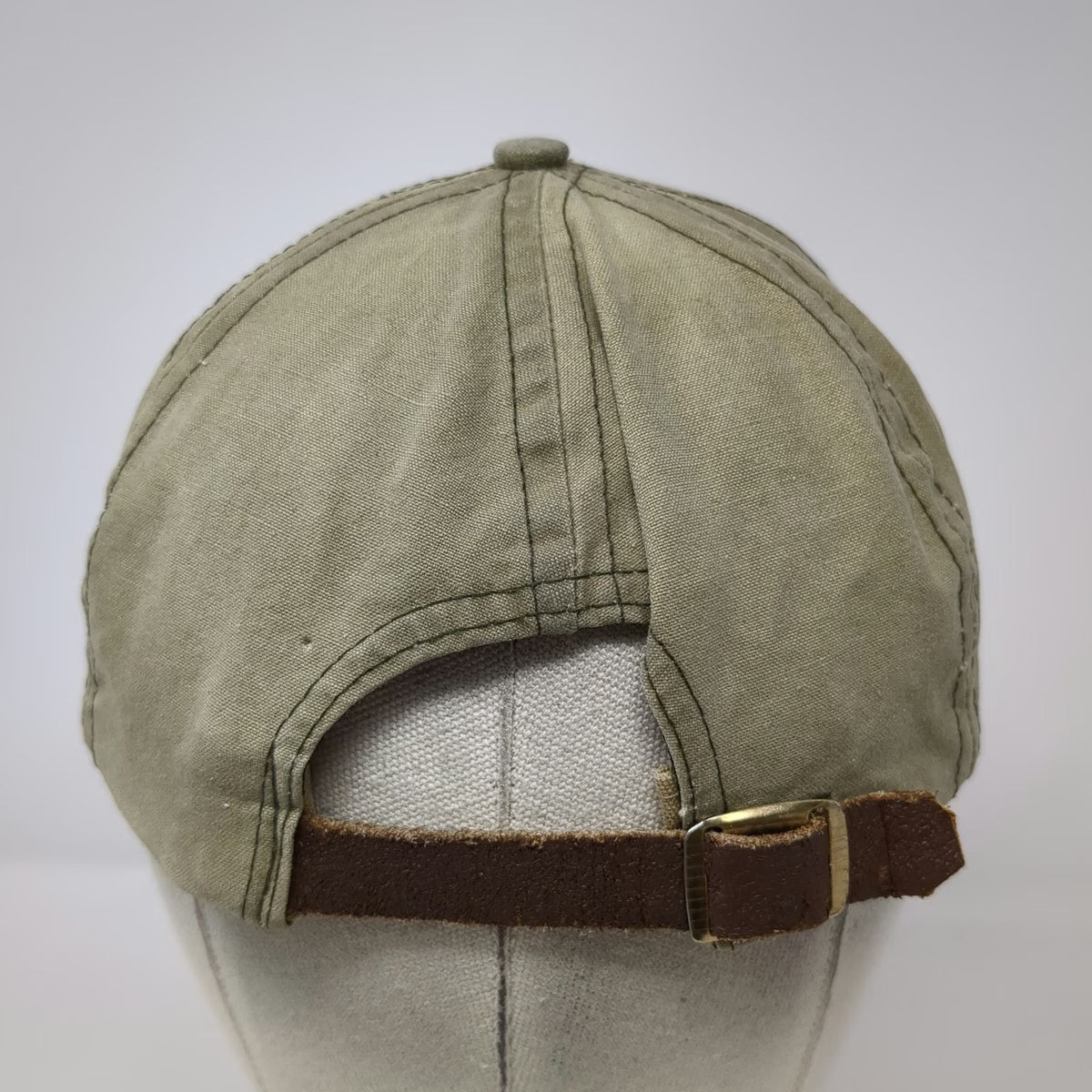 Filson Baseball Cap Brown One Size Leather Strap 100th Anniversary Hat Seattle