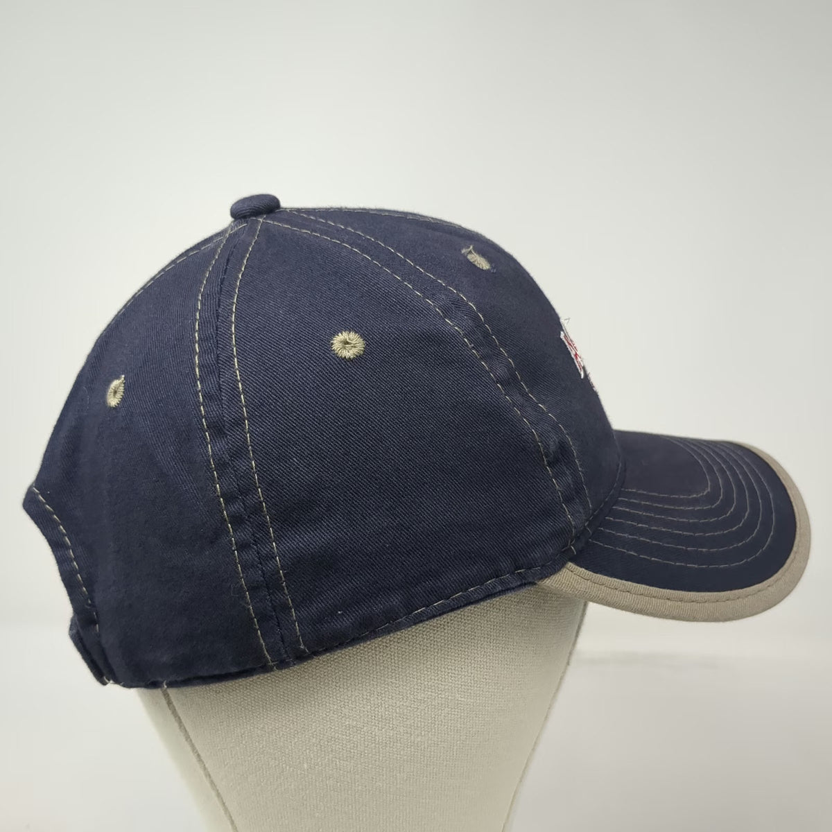 Agri-Stor Company Blue Baseball Cap One Size Strapback Hat Gellert Logo Stitch