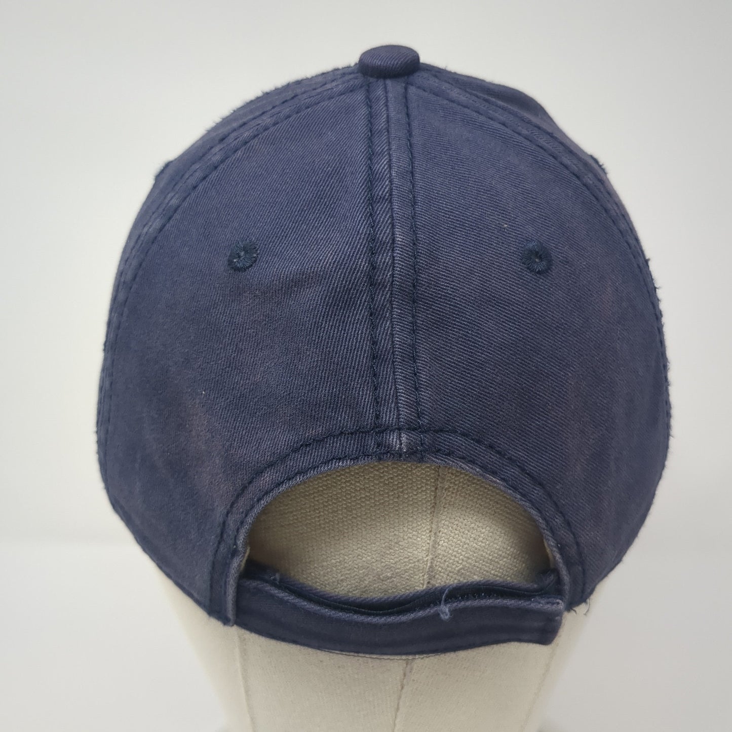 Cape Henlopen Strapback Baseball Cap Blue One Size Adjustable Embroidered Jhats