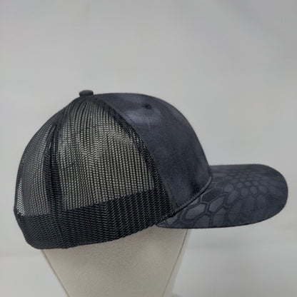 FT Snapback Mesh Back Trucker Hat Camo OSFA Embroidered Richardson