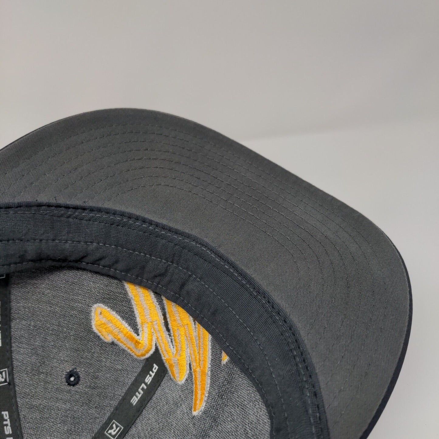 Letter M Fitted Hat Blue L/XL OTS Lite Embroidered Breathable 6 Panel Richardson