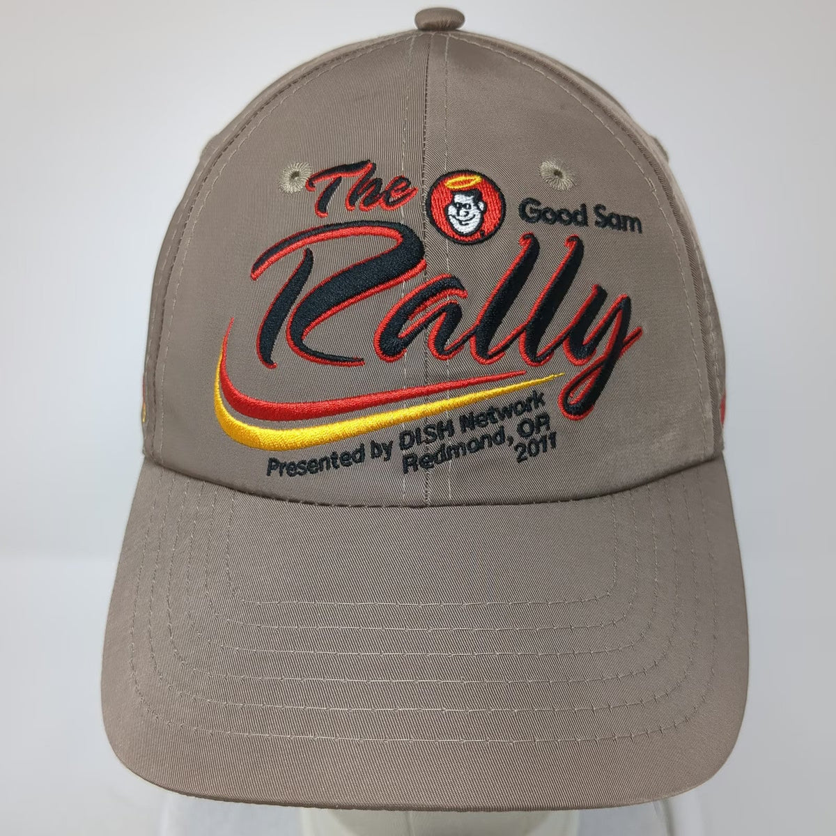 HTT Baseball Cap Brown OS 2011 Good Sam Rally Dish Network Redmond OR Hat