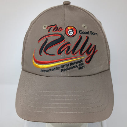 HTT Baseball Cap Brown OS 2011 Good Sam Rally Dish Network Redmond OR Hat