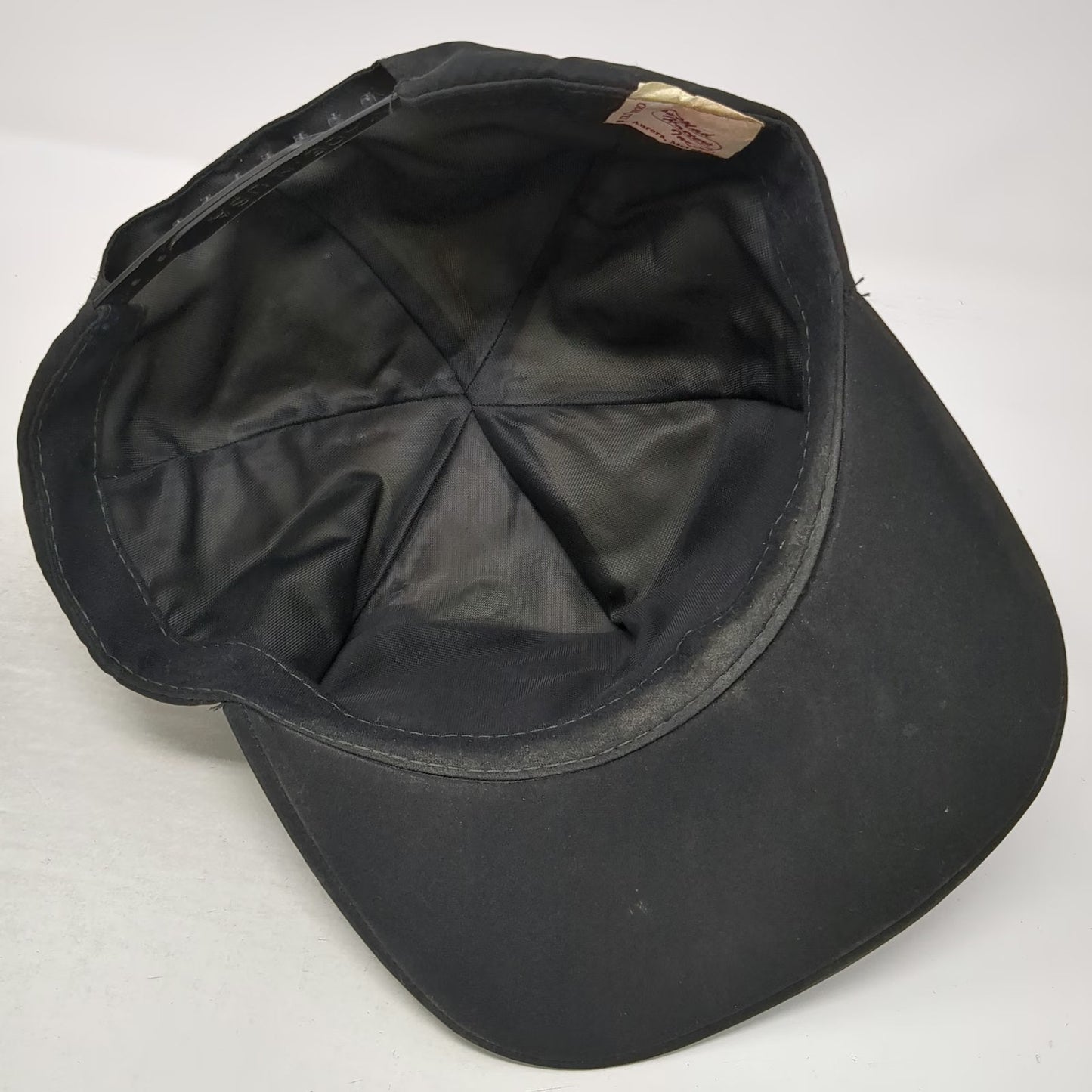 Mad Hatters Gore-Tex 5 Panel Hat Black One Size Snapback Side Logo Embroidery