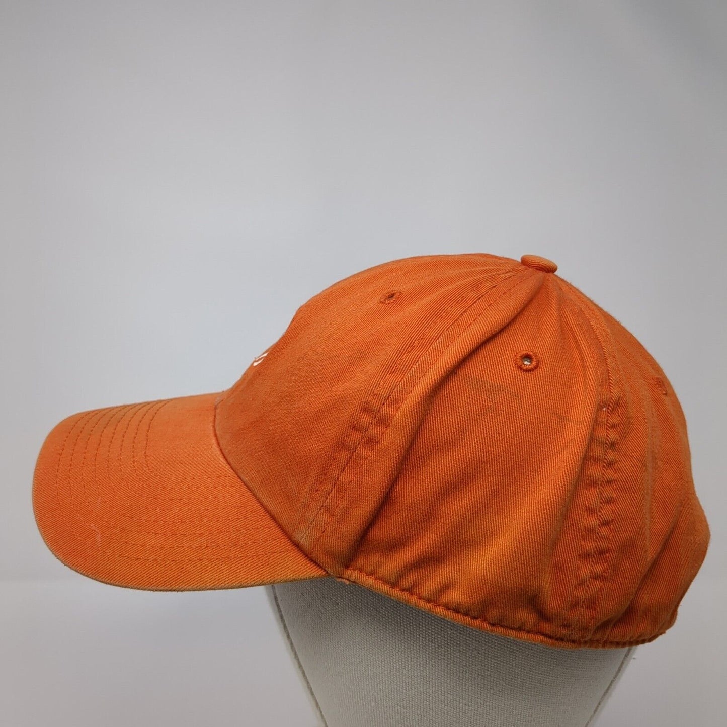 Bobby Jones Slideback Hat Orange One Size Adjustable Embroidered Solid
