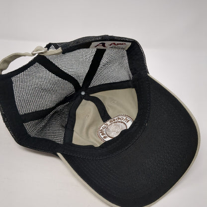 Moore Coffee Seattle Slideback Trucker Hat Tan OS Adjustable AMC Deluxe