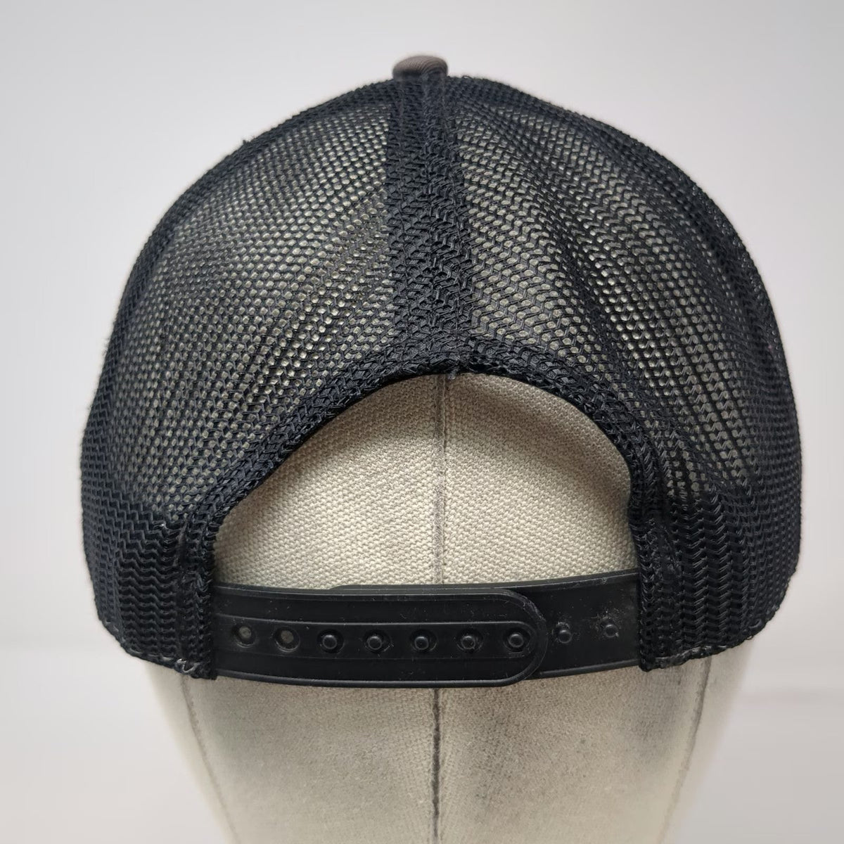 Cap America Trucker Hat Gray One Size SRW Products Mesh Snapback Flat Bill