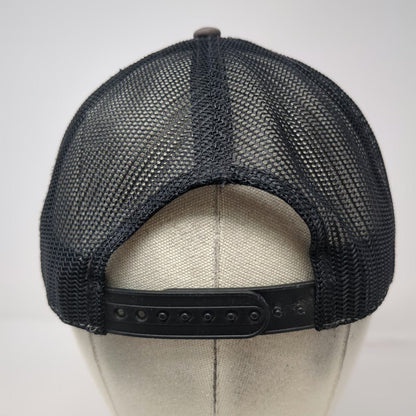 Cap America Trucker Hat Gray One Size SRW Products Mesh Snapback Flat Bill