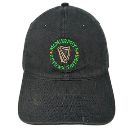 The Game McMurphy's Uptown Tavern Baseball Cap Black One Size Harp Amherst MA