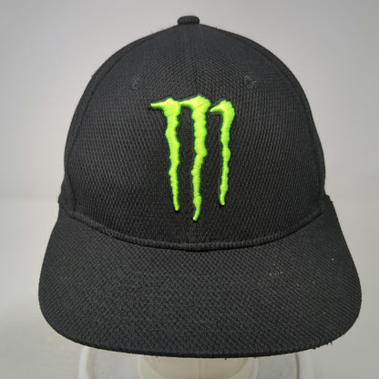 Monster Energy Snapback Black One Size Green Claw Logo Embroidered Pique Hat