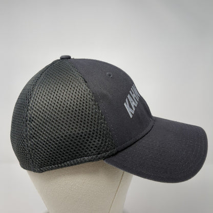 Kahn Steel Fitted Mesh Back Hat Gray M/L Stretch New Era 39Thirty