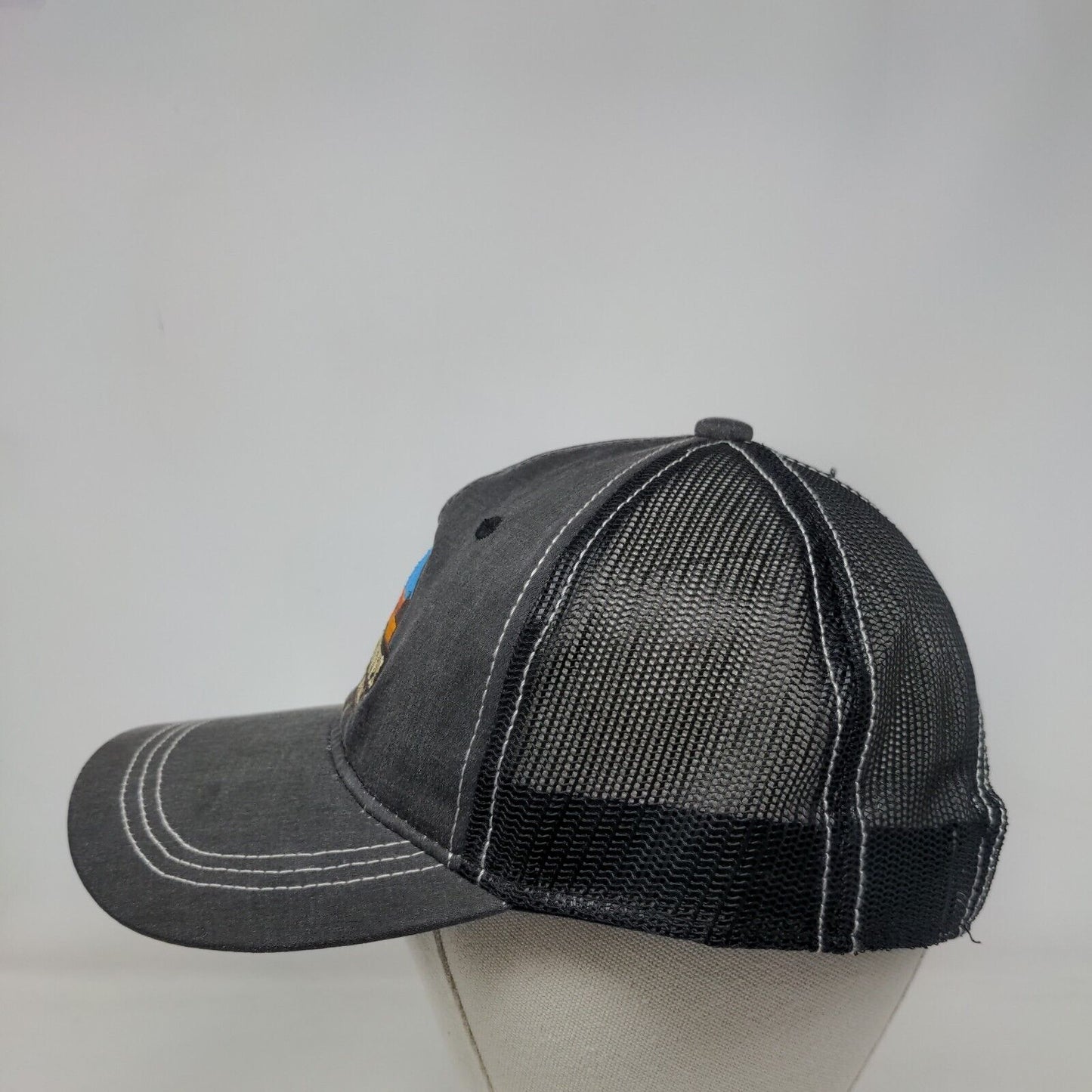 White Cliffs Canoe Rental Strapback Trucker Hat Gray Adult Outdoor Cap