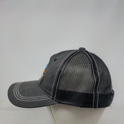 White Cliffs Canoe Rental Strapback Trucker Hat Gray Adult Outdoor Cap