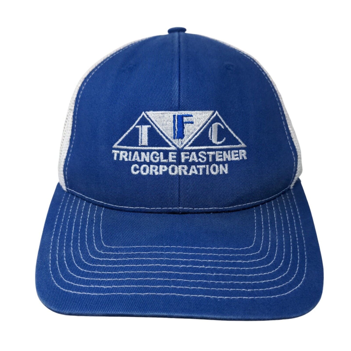 Triangle Fastener Corporation Snapback Trucker Hat Blue Adult Outdoor Cap