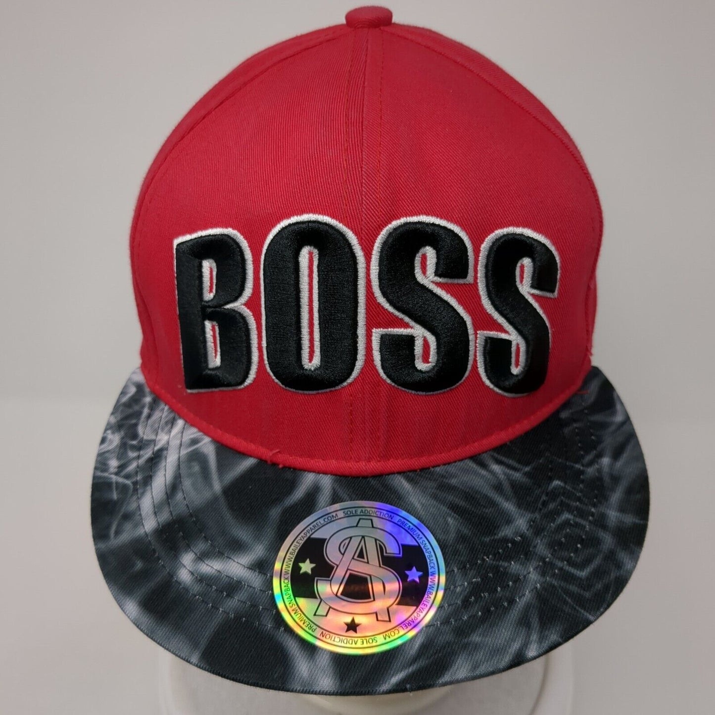Boss Snapback Hat Multi One Size Adjustable Embroidered Sole Addiction