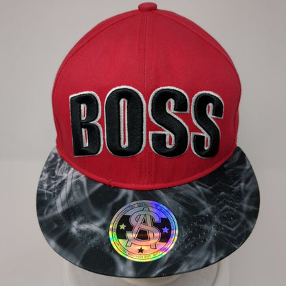 Boss Snapback Hat Multi One Size Adjustable Embroidered Sole Addiction