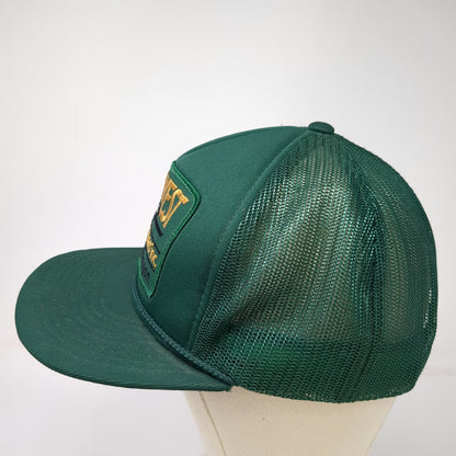 Hanes Trucker Hat Green One Size Northwest Contract Carriers NWCC Snapback Mesh