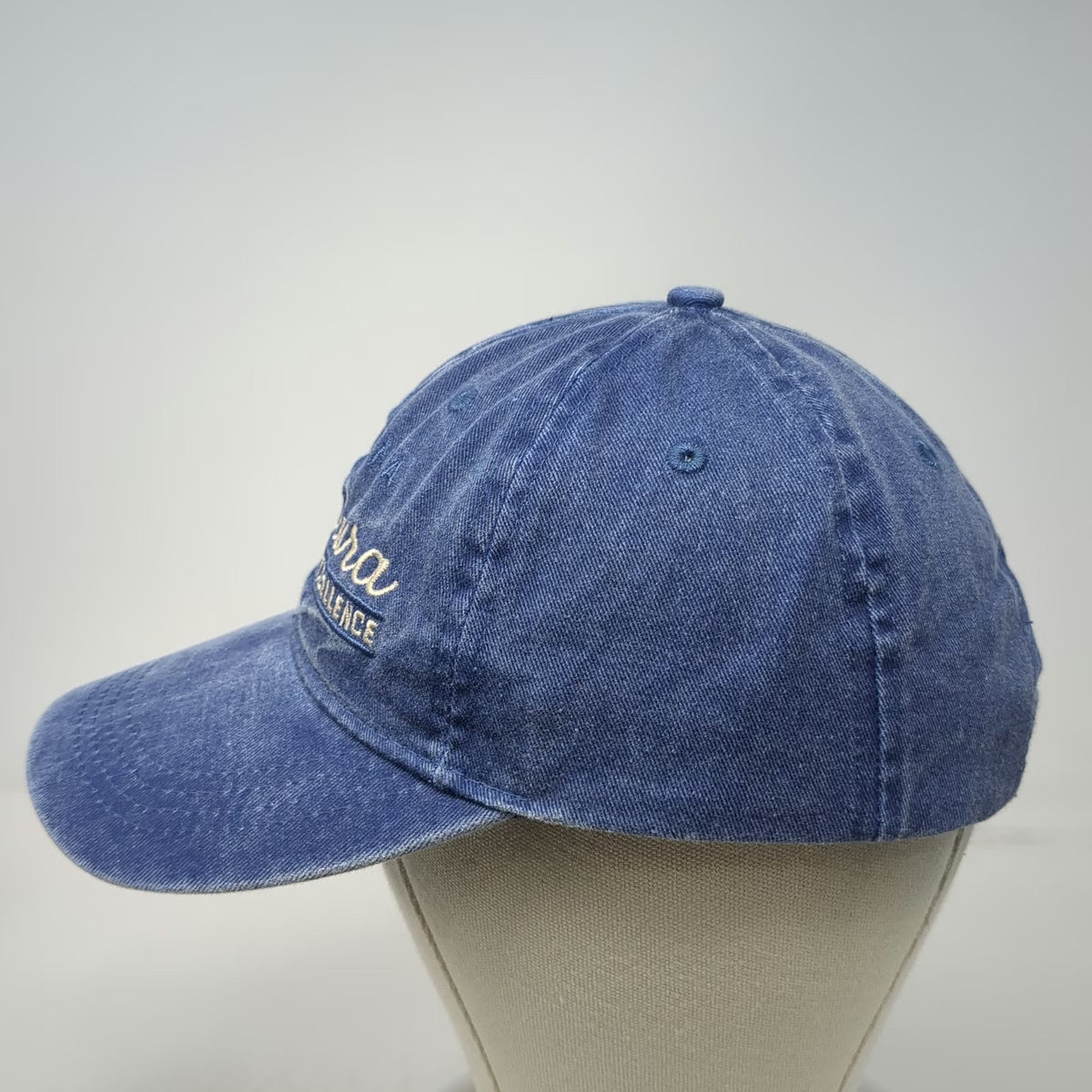 Ohiopyle Ventura California Baseball Cap Blue One Size Strapback Embroidered Hat