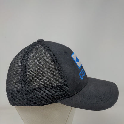 Costa del Mar Snapback Trucker Hat Black One Size Embroidered Mesh Back