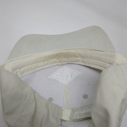 Eupen Strapback Hat Tan OSFA Adjustable Embroidered 6 Panel Hammette Sharp