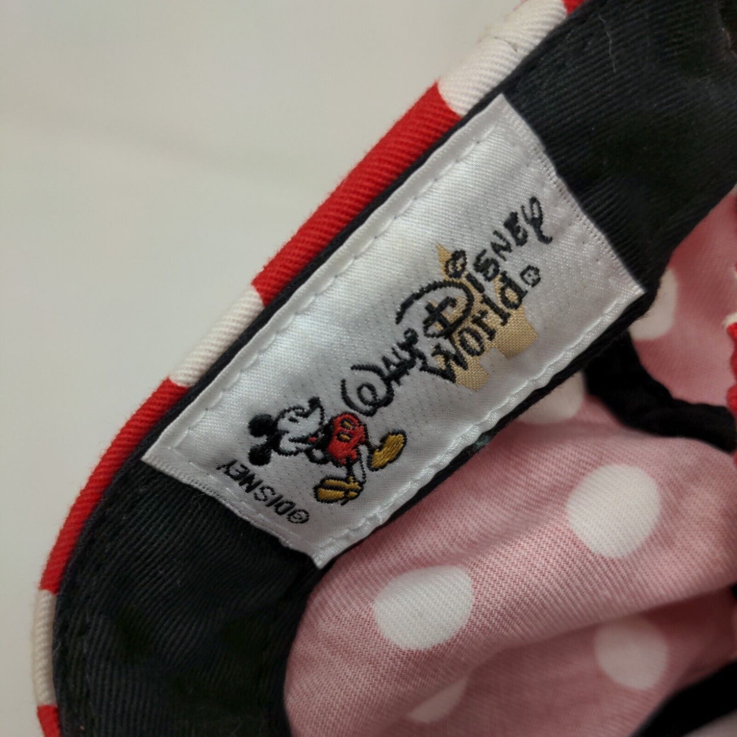 Walt Disney World Girl's Stretchy Toddler Hat Multicolor Minnie Mouse Ears