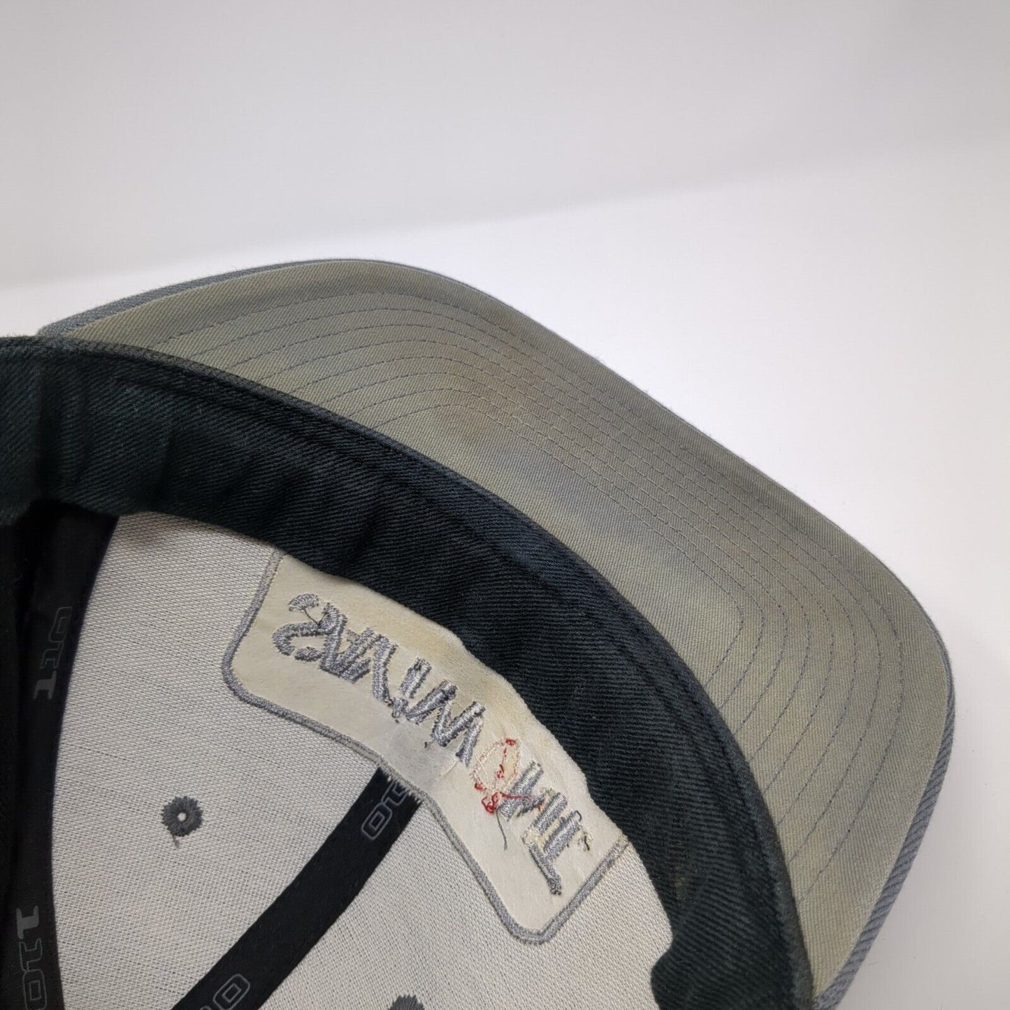 Say I Won't Snapback Hat Black One Size Embroidered Colorblock Yupoong