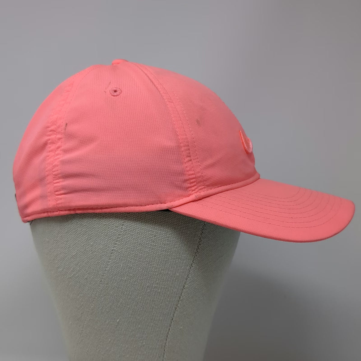 Nike Baseball Cap Pink One Size Legacy91 Dri-FIT Gray Adjustable Strap Hat